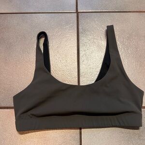 Vuori Olive Green Sports Bra